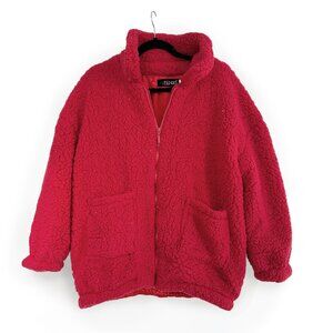 Fleece Zip Up Sweater